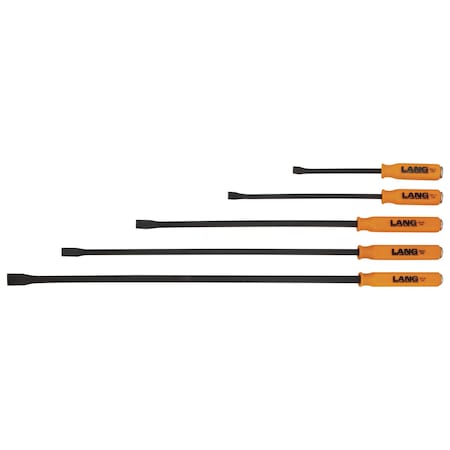 Kastar Hand Tools/A&E Hand Tools/Lang SET PRY BAR CURVED 5PC KH853-5ST